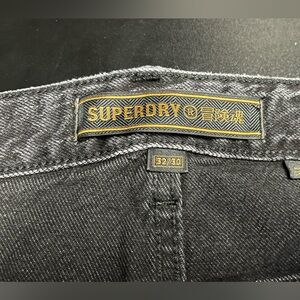 Superdry Men's Charcoal Jeans